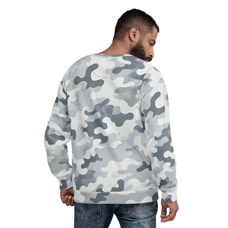 "Camo Wilderness Bowhunter Long Sleeve Shirt" (White Camo)