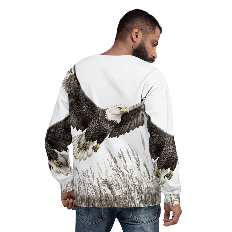 "Soaring Bald Eagle Freedom Long Sleeve"