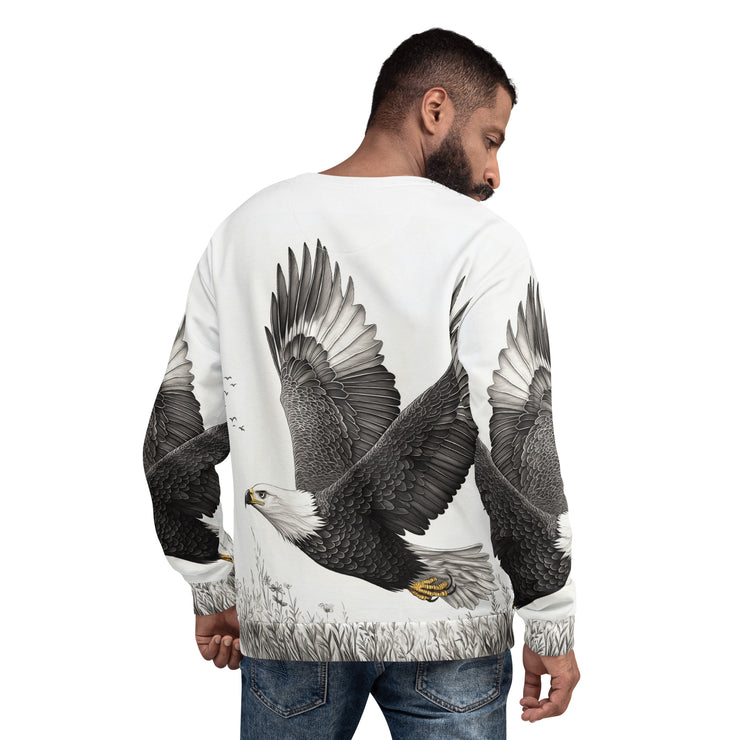 "Majestic Flight: Bald Eagle Long Sleeve"