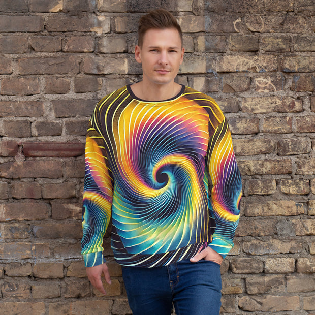 Psychedelic Swirl Sweater