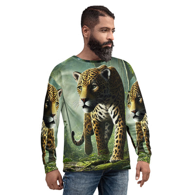 "Majestic Jaguar in the Wild Long Sleeve"