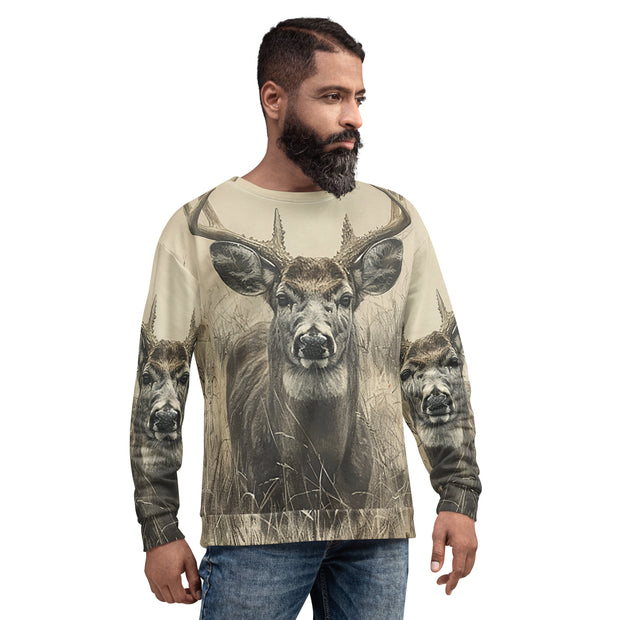 "Trio of Bucks Wilderness Long Sleeve"