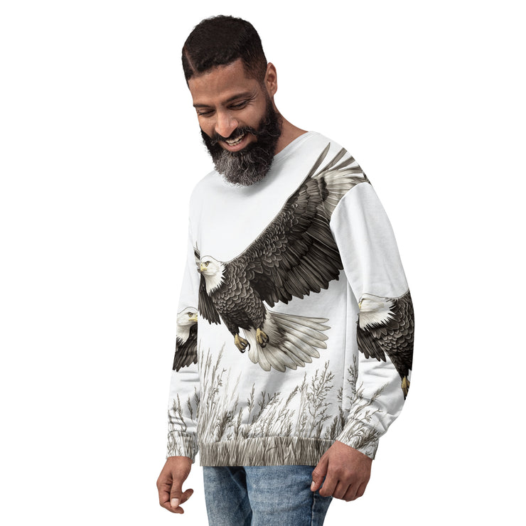 "Soaring Bald Eagle Freedom Long Sleeve"