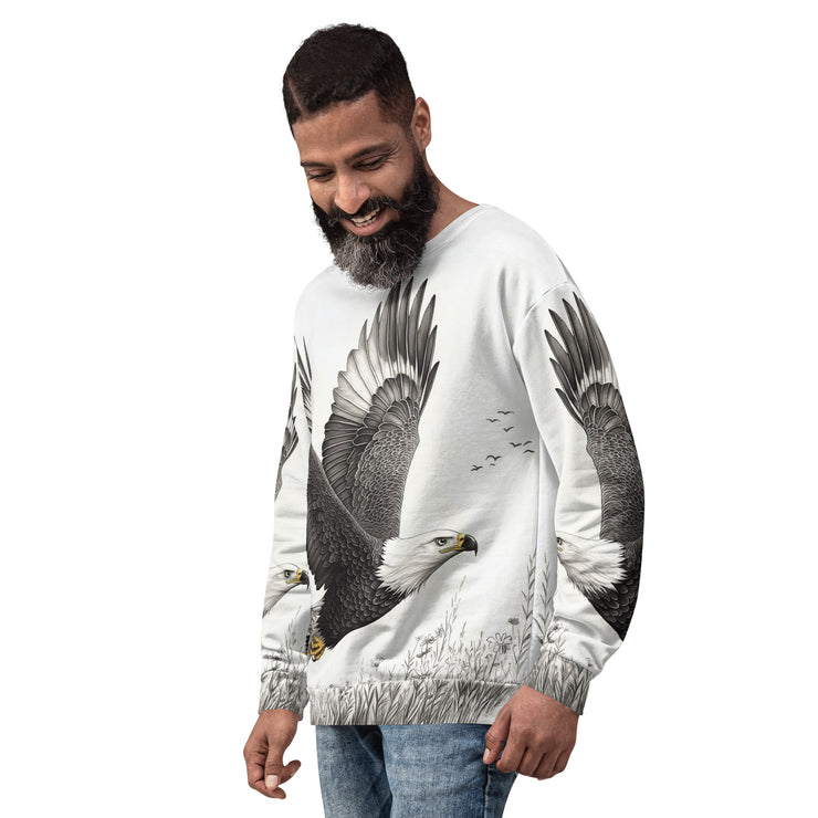 "Majestic Flight: Bald Eagle Long Sleeve"