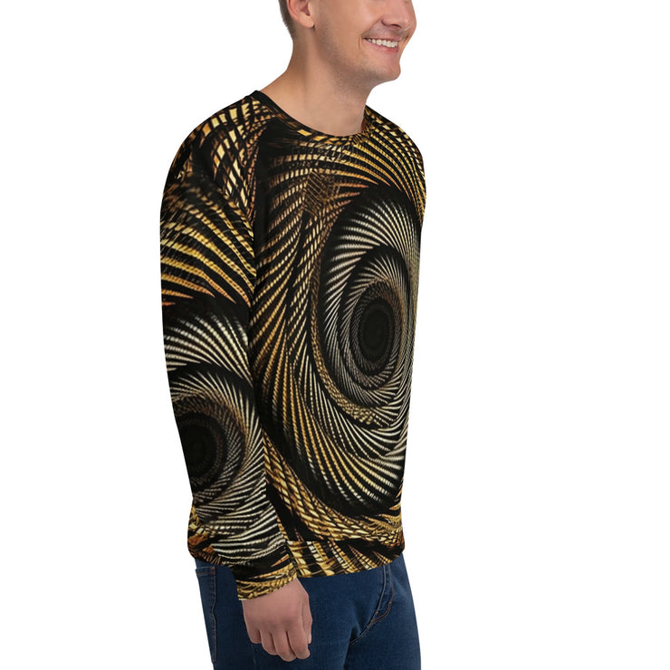 Golden Spiral Illusion Sweatshirt