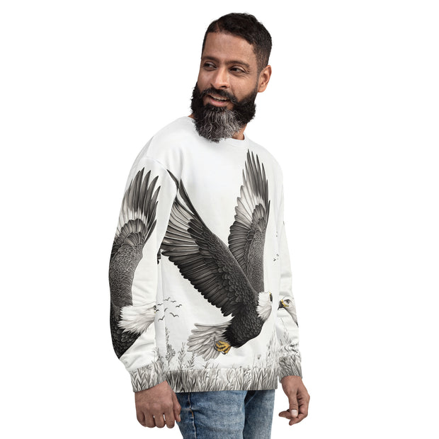 "Majestic Flight: Bald Eagle Long Sleeve"