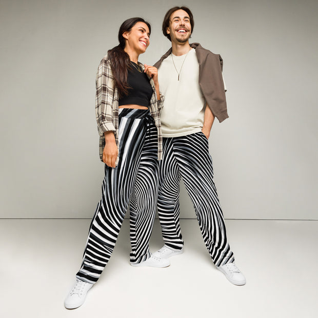 Dynamic Duo: Optical Illusion Pants