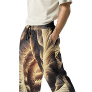 Golden Flow Relaxed Fit Pants