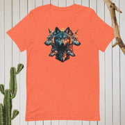 Wolf Pack Unity: Multidimensional Wolf Graphic Tee